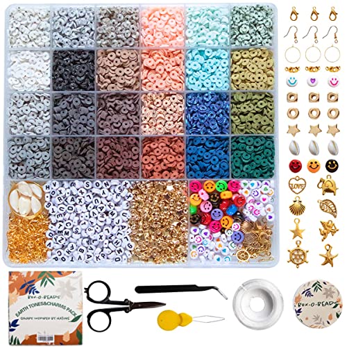 Earth Tones and Charms Kit