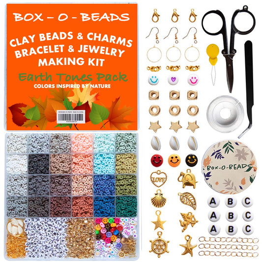 Earth Tones and Charms Kit